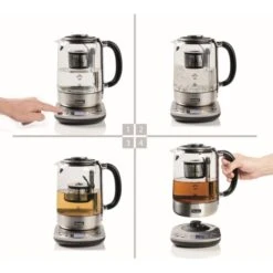 Bestron 2-in-1 Teebereiter & Wasserkocher AATM800STE -Küchengeräte Bestron 2 in 1 Teebereiter Wasserkocher AATM800STE@@1740967 37