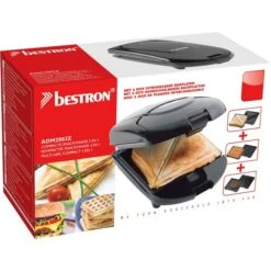 Bestron 3-in-1 Snackmaker ADM2003Z , Sandwichmaker -Küchengeräte Bestron 3 in 1 Snackmaker ADM2003Z Sandwichmaker@@9gbidb17 5