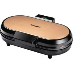 Bestron Doppel-Waffeleisen ADWM730CO Für Herzwaffeln
