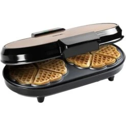 Bestron Doppel-Waffeleisen ADWM730CO Für Herzwaffeln -Küchengeräte Bestron Doppel Waffeleisen ADWM730CO f r Herzwaffeln@@1820328 32