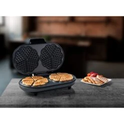 Bestron Doppel-Waffeleisen ADWM730CO Für Herzwaffeln -Küchengeräte Bestron Doppel Waffeleisen ADWM730CO f r Herzwaffeln@@1820328 36