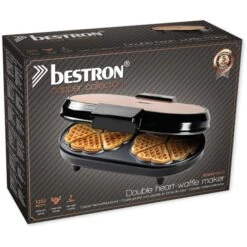 Bestron Doppel-Waffeleisen ADWM730CO Für Herzwaffeln -Küchengeräte Bestron Doppel Waffeleisen ADWM730CO f r Herzwaffeln@@1820328 37