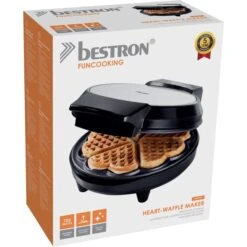 Bestron Herzwaffeleisen AWM700S -Küchengeräte Bestron Herzwaffeleisen AWM700S@@1742915 3