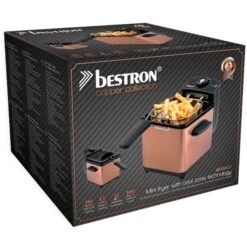 Bestron Mini Fritteuse AF100CO Mit Kaltzonen-Technik -Küchengeräte Bestron Mini Fritteuse AF100CO mit Kaltzonen Technik@@1915095 6