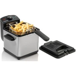 Bestron Mini Fritteuse AF100S Mit Kaltzonen-Technik -Küchengeräte Bestron Mini Fritteuse AF100S mit Kaltzonen Technik@@1915103 3