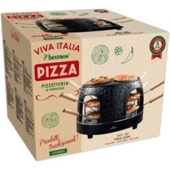 Bestron Pizzetteria APD800Z, Pizzaofen 12 Bestron Pizzetteria APD800Z, Pizzaofen -Küchengeräte Bestron Pizzetteria APD800Z Pizzaofen@@1820319 5