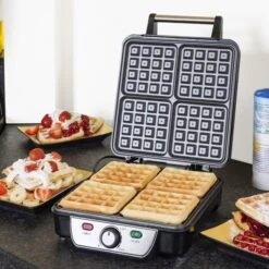 Bestron Waffeleisen ASW281 -Küchengeräte Bestron Waffeleisen ASW281 @@9gbkdb0c 4