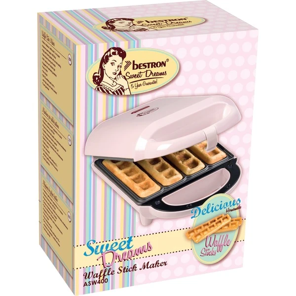 Bestron Waffelstick-Maker ASW400, Waffeleisen 5 Bestron Waffelstick-Maker ASW400, Waffeleisen – Bild 5