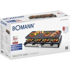 Bomann Raclette-Grill RG 6039 CB -Küchengeräte Bomann Raclette Grill RG 6039 CB@@1758285 5