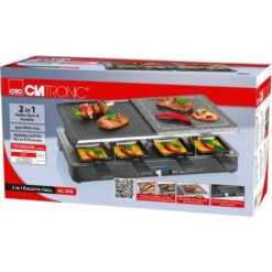 Clatronic 2-in-1 Raclette-Grill RG 3518 -Küchengeräte Clatronic 2 in 1 Raclette Grill RG 3518@@9gbldq76 5