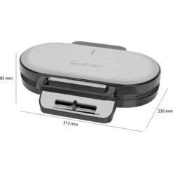 Clatronic Doppel-Waffeleisen WA 3745 -Küchengeräte Clatronic Doppel Waffeleisen WA 3745@@9gbkdc27 2