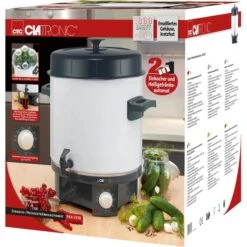 Clatronic Einkoch-/Heißgetränkeautomat EKA 3338, Einkochautomat -Küchengeräte Clatronic Einkoch Hei getr nkeautomat EKA 3338 Einkochautomat@@9ghfdc00 2