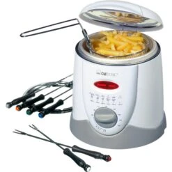 Clatronic Fondue-Fritteuse FFR 2916 -Küchengeräte Clatronic Fondue Fritteuse FFR 2916@@9gbldc20 1