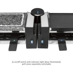 Clatronic Raclette Grill Mit Heißem Stein RG 3678 -Küchengeräte Clatronic Raclette Grill mit hei em Stein RG 3678@@1864166 6