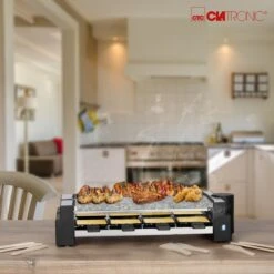 Clatronic Raclette Grill Mit Heißem Stein RG 3678 -Küchengeräte Clatronic Raclette Grill mit hei em Stein RG 3678@@1864166 9