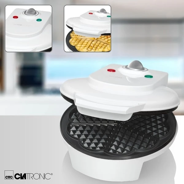 Clatronic Waffelautomat WA 3491, Waffeleisen 5 Clatronic Waffelautomat WA 3491, Waffeleisen – Bild 5
