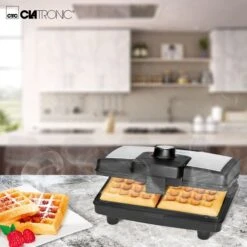 Clatronic Waffelautomat WA 3606, Waffeleisen -Küchengeräte Clatronic Waffelautomat WA 3606 Waffeleisen@@9gbkdc23 5