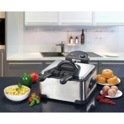 Clatronic FR 3195, Fritteuse -Küchengeräte Clatronic FR 3195 Fritteuse@@9gffdc03 3