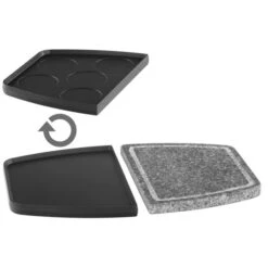 Cloer Raclettegrill 6435 Mit Naturstein Und Aluminium-Druckgussplatte -Küchengeräte Cloer Raclettegrill 6435 mit Naturstein und Aluminium Druckgussplatte@@1675960 6