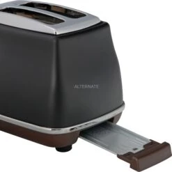 DeLonghi Toaster Icona Vintage CTOV 2103.BK -Küchengeräte DeLonghi Toaster Icona Vintage CTOV 2103 BK@@9gtvdd06 3
