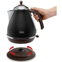 DeLonghi Wasserkocher KBOV 2001.BK Icona Vintage -Küchengeräte DeLonghi Wasserkocher KBOV 2001 BK Icona Vintage@@9gwldd03 4