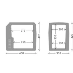 Dometic TropiCool TCX 21, Kühlbox -Küchengeräte Dometic TropiCool TCX 21 K hlbox@@1562302 2