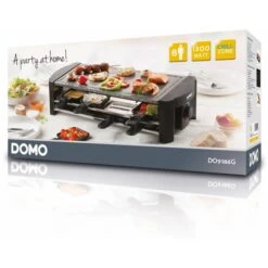 Domo Steingrill-Raclette Chill Zone DO9186G -Küchengeräte Domo Steingrill Raclette Chill Zone DO9186G@@1868025 5