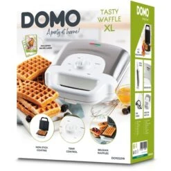 Domo Tasty Waffle XL, Waffeleisen -Küchengeräte Domo Tasty Waffle XL Waffeleisen@@1868032 13