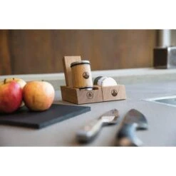 HORL Schleifscheiben Station, Eiche, Halterung -Küchengeräte HORL Schleifscheiben Station Eiche Halterung@@9ggzzh0b 2