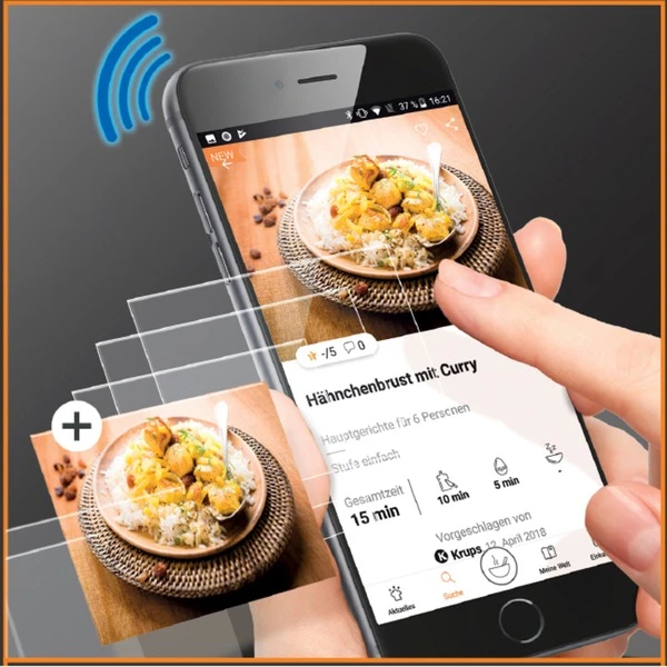 Krups Cook4Me Touch CZ9128, Multikocher 4 Krups Cook4Me Touch CZ9128, Multikocher – Bild 4