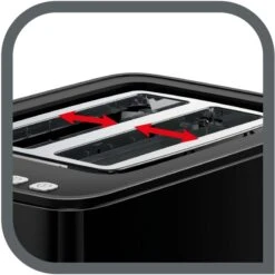 Krups Smart'n Light Toaster KH6418 -Küchengeräte Krups Smart n Light Toaster KH6418@@1757636 10