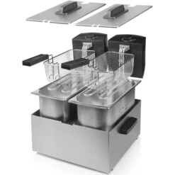 Princess Doppel-Fritteuse 183123 -Küchengeräte Princess Doppel Fritteuse 183123 @@9gffdq85 4