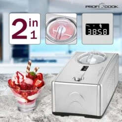 ProfiCook 2in1 - Eiscremeautomat Und Joghurtmaker PC-ICM 1091 N, Eismaschine 8 ProfiCook 2in1 - Eiscremeautomat Und Joghurtmaker PC-ICM 1091 N, Eismaschine -Küchengeräte ProfiCook 2in1 Eiscremeautomat und Joghurtmaker PC ICM 1091 N Eismaschine@@1654873 3