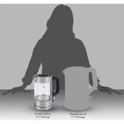 ProfiCook Glas-Wasserkocher PC-WKS 1229 G -Küchengeräte ProfiCook Glas Wasserkocher PC WKS 1229 G@@1862926 6