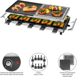 ProfiCook Raclette-Grill PC-RG 1144 -Küchengeräte ProfiCook Raclette Grill PC RG 1144@@1864174 6