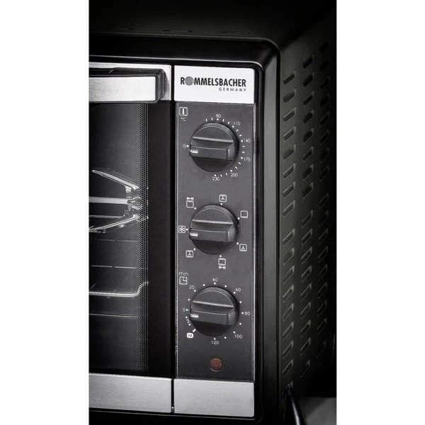 Rommelsbacher Back & Grill Ofen Mit Umluft BG 1550, Mini-Backofen 2 Rommelsbacher Back & Grill Ofen Mit Umluft BG 1550, Mini-Backofen – Bild 2
