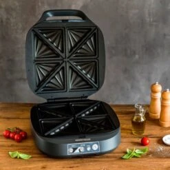Rommelsbacher Sandwich Maker ST 1800, Sandwichmaker -Küchengeräte Rommelsbacher Sandwich Maker ST 1800 Sandwichmaker@@1900578 2