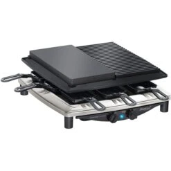 Steba Raclette RC 4 Plus Deluxe Chrom -Küchengeräte Steba Raclette RC 4 Plus Deluxe Chrom@@9gbldq64 7