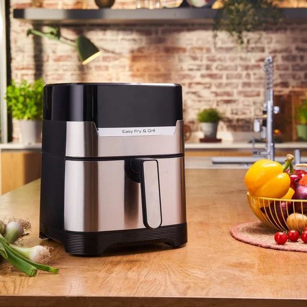 Tefal 2-in-1 Easy Fry & Grill Deluxe EY 505D, Heißluftfritteuse – Bild 9