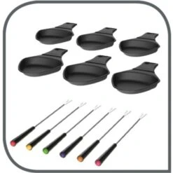 Tefal Cheese'n'co Raclette & Fondue RE12C8 21 Tefal Cheese'n'co Raclette & Fondue RE12C8 -Küchengeräte Tefal Cheese n co Raclette Fondue RE12C8@@9gbldt16 6