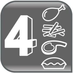 Tefal Easy Fry Deluxe EY401D, Heißluftfritteuse -Küchengeräte Tefal Easy Fry Deluxe EY401D Hei luftfritteuse@@9gffdt29 15