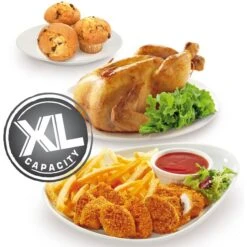 Tefal Easy Fry Deluxe EY401D, Heißluftfritteuse -Küchengeräte Tefal Easy Fry Deluxe EY401D Hei luftfritteuse@@9gffdt29 7