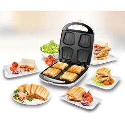 Unold Quadro 48480, Sandwichmaker -Küchengeräte Unold Quadro 48480 Sandwichmaker@@9gbidx09 4